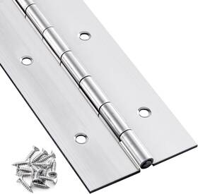 Ph-2-1.5 Grronzee Heavy Duty Piano Hinge 36 Inch X 2 Stainless Steel With Holes Continuous