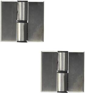 Guangzhoujiajimaoyiyouxiangongsi 705353384745 2pcs Stainless Steel Self Closing Restroom Public Toilet Partition Door Hinge S