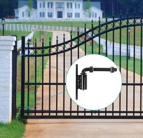 Gw009 Gudwells 2 Pk Industrial Heavy Duty Bolt On 3/4 Inch J Gate Hinge Supports 1100lbs - 8in
