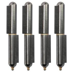Gw019 Gudwells 7 Inch L X13/16 Od Weld On Steel Lift Off Bullet Hinge With Brass Bushing Washe
