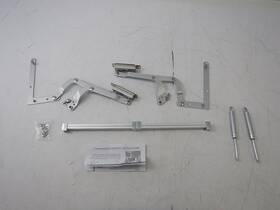 Scr5r5 Gykle Folding Vertical Lift Up Cabinet Door Hinges Silver