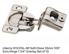 H1531sl-np-u1 Liberty Soft Close Euro Hinge Overlay Set Of 885785638828