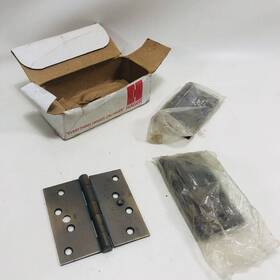 010029 Hager 3pack Oil Rubbed Bronze Full Mortise Door Hinges 4 X