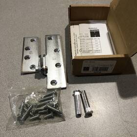 Hager 041359011194 253 2c Lh Reinforcing Pivot Hinge