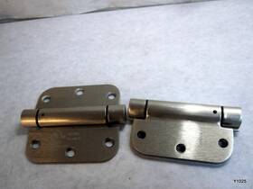 1752 Hager 041359360582 Door Spring Hinges 3.5 Inch X3.5 2 Pk No Screws