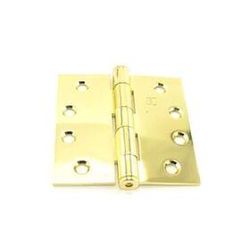 127943 Hager 08540 Bright Brass Hinge
