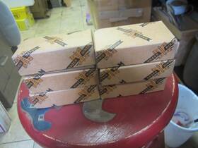 1242-pt-2 Hager Qty 6 Hinge 3 1/2 X Steel Butts Button Tip Prime Coat Finish Usa