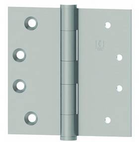 127931215 Hager 1279312 3-1/2 Inch X Square Corner Plain Bearing Mortise - Nickel