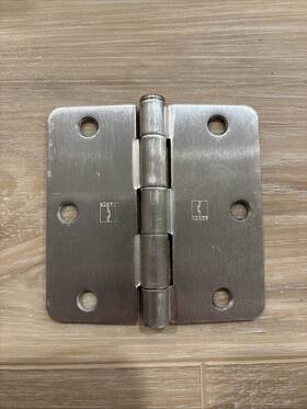 36989 Hager 3x3 Door Hinge Satin Nickel #36989 With Screws