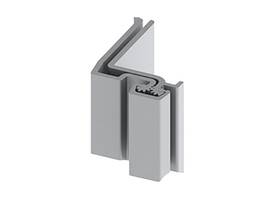 780-041hd Hager - 95 Clr Concealed Leaf Continuous Geared Hinge Heavy Duty