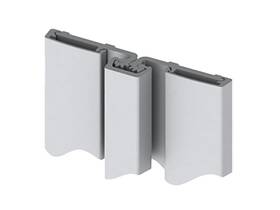 780-057hd Hager - 95 Clr Full Surface Continuous Geared Hinge Heavy Duty
