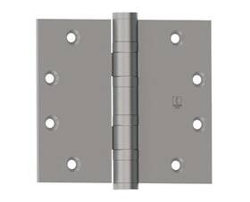 Bb1168n Hager 5x4-1/2 Us26d - Full Mortise Ball Bearing Hinge Heavy Weight