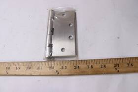 Bh4545bbn-us32d Hager 3-pk Three Knuckle Detention Hinge Satin Stainless Steel 4.5 Inch X