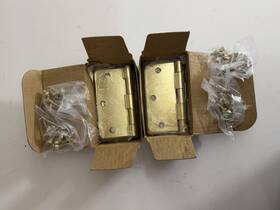 Rc1748312414 Hager 3.5 Inch X Plain Bearing 1/4 Radius Corner Mortise Hinge - 2 Pack