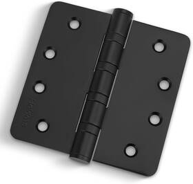 Haidms 445038237258 3pack Black Door Hinges Heavy Duty Matte Ball Bearing S