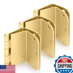 B0dgln6h36 Haidms 3 Pack Gold Offset Hinges 3.5 Inch Expandable Door Heavy Duty With