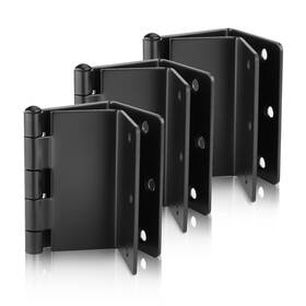 Hy2004bk3225-3 Haidms #pack-kt 3 Pack Offset Hinges Black Expandable Door 3.5 Inch Heavy Duty Full Mo