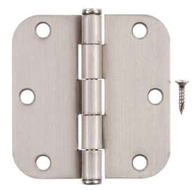 01-3550-195 Hampton 3-1/2 Inch L Satin Nickel Residential Door Hinge 12 Pk