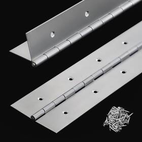 Hardow 717382467795 Heavy Duty Piano Hinge 36 Inch X 3 Width Stainless Steel 2 P