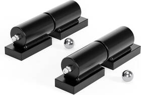 Hardware 313025987950 5 In Heavy Duty Barrel Gate Hinges Steel Door 450lbs Capacity For Sw