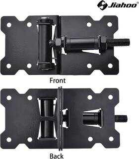 Hardware 313037137176 Self-closing Gate Hinges Heavy Duty Door For Wooden/vinyl/pvc Fences