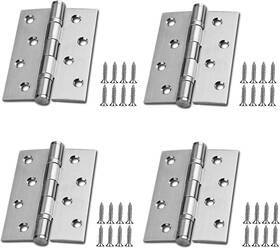 44325dh Hardware 4-pcs Brushed Nickel Door Hinges 4 Inch 3 Made Of 2.5mm 304 Stainless Steel.heav