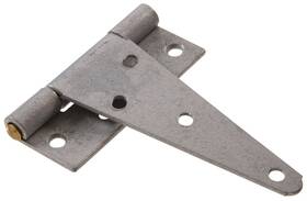 851690 Hardware Essentials 008236866629 Heavy Duty T-hinges Galvanized 6 Inch - 2 Pack