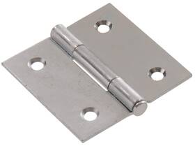 851740 Hardware Essentials 008236866902 General Purpose Square Corner Hinges Fixed Pin Z Inch