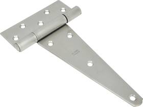 851830 Hardware Essentials 008236878660 Heavy Duty T-hinges Stainless Steel 8 Inch