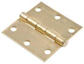 851959 Hardware Essentials 008236913828 Residential Square Corner Door Hinges With Removable Pin Satin 3 Inch