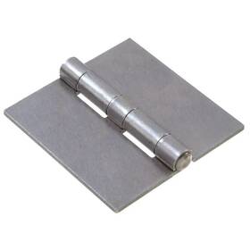 Hardware Essentials 008236913910 3 Inch Plain Steel Weldable Surface Hinge 5-pack