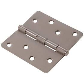 Hardware Essentials 008236989717 4 Inch Satin Nickel Residential Door Hinge 9-pack