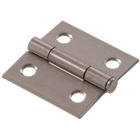 Hardware Essentials 008236990157 2 Inch Stainless Steel Residential Door Hinge 6-pack