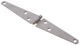 852863 Hardware Essentials 008236990355 Light Strap Hinges Galvanized 4 Inch -2 Pack