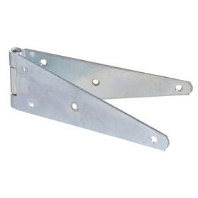 Hardware Essentials 313033610680 12 Inch Heavy Strap Hinge In Zinc-plated 5-pack