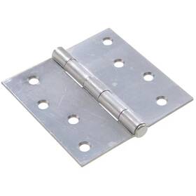 Hardware Essentials 445031755735 4 Inch Zinc Plated General Purpose Broad Hinge With Removable Pin 5-pack