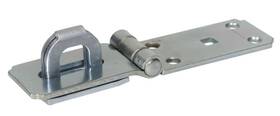 851415 Hardware Essentials Heavy Duty Zinc Fixed Staple Hinge Hasp 7-1/4 Inch