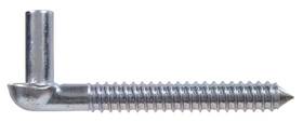 851911 Hardware Essentials Zinc Gate Screw Hook 3/4 Inch X 6