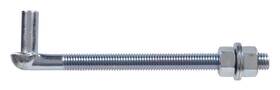 851913 Hardware Essentials Hillman Gate Bolt Hook 5/8 Inch X8 For Hinge Straps