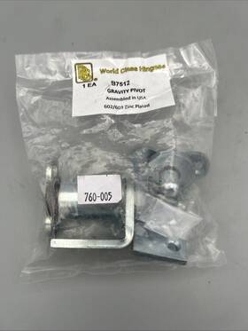 760-005 Hardware Source Gravity Cafe Pivot Set Non Hold Open