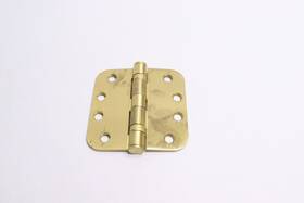 C10121 Hardware Source Solid Polished Brass Hinge 5/8 Inch X 4