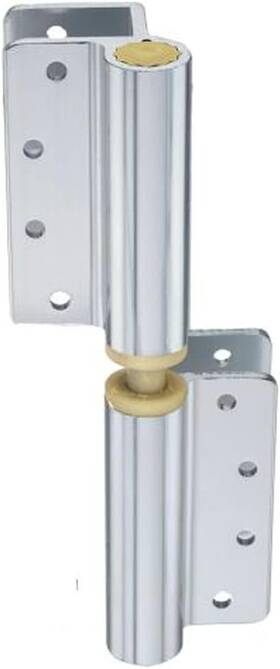 28460-b Harris Hardware Aluminum Hinge For Toilet Partition Door 1 Pair