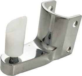 771-b Harris Hardware 756343973012 Chrome Plated Die Cast Zamac Bottom Pilaster Pivot Hinge For 1-1/4 Inch
