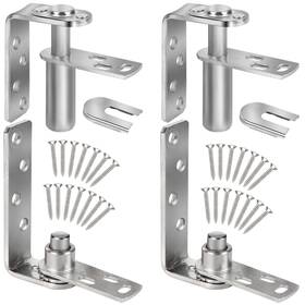 Hawaminent 765147715575 Swinging Door Hinge 2pcs Cafe Hinges Self-return And Adjustable Angle