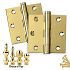Hbh-3030us3 Homebuilders Hardware Door Hinges Extruded Solid Brass Hinge 638455809680