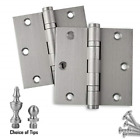Hbh-3535bbus15 Homebuilders Hardware Pk Door Hinges Extruded Solid Brass 638455813656