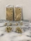 Hbh-4040bbus26 Homebuilders Hardware Pk Door Hinges Solid Extruded Brass 638455813571