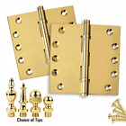 Hbh-5050bbus3 Homebuilders Hardware Door Hinges Extruded Solid Brass Ball 638455809703