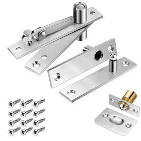 Hbl117 Hbl 1 Pack Heavy Duty Pivot Hinge Set With Door Ball Catch For Wood - Hblft