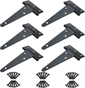 Heavy Duty 313053679650 4 Inch T Strap Hinges T-strap Shed Door Gate Tee Hing